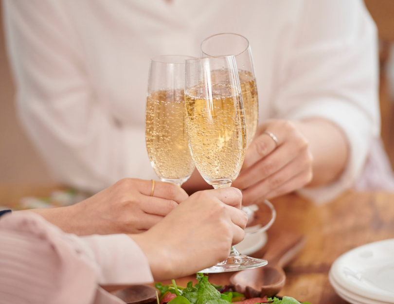prosecco at the Duck & dagger